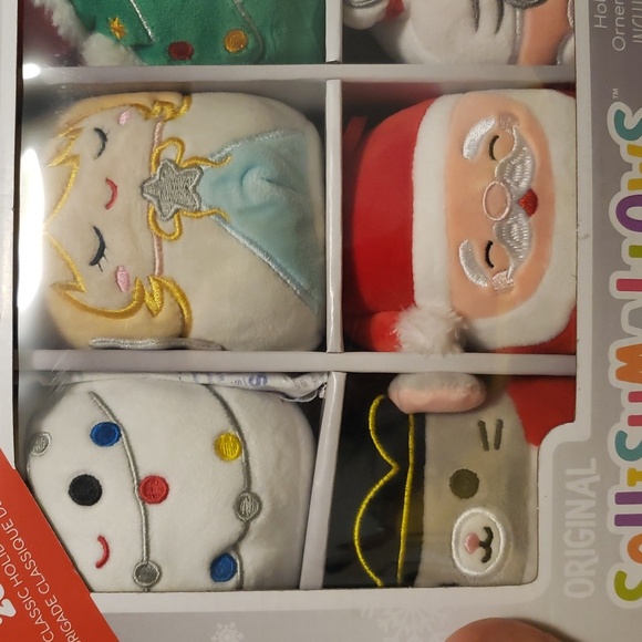Squishmallows Holiday 2021 Plush Ornament Set In Box - Multicolor - Picture 2 of 4